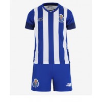 Porto Fußballbekleidung Heimtrikot Kinder 2022-23 Kurzarm (+ kurze hosen)